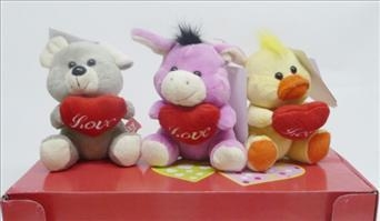 Peluche Animal Corazón